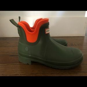 Hunter Boots Unisex Hunter Green size 7